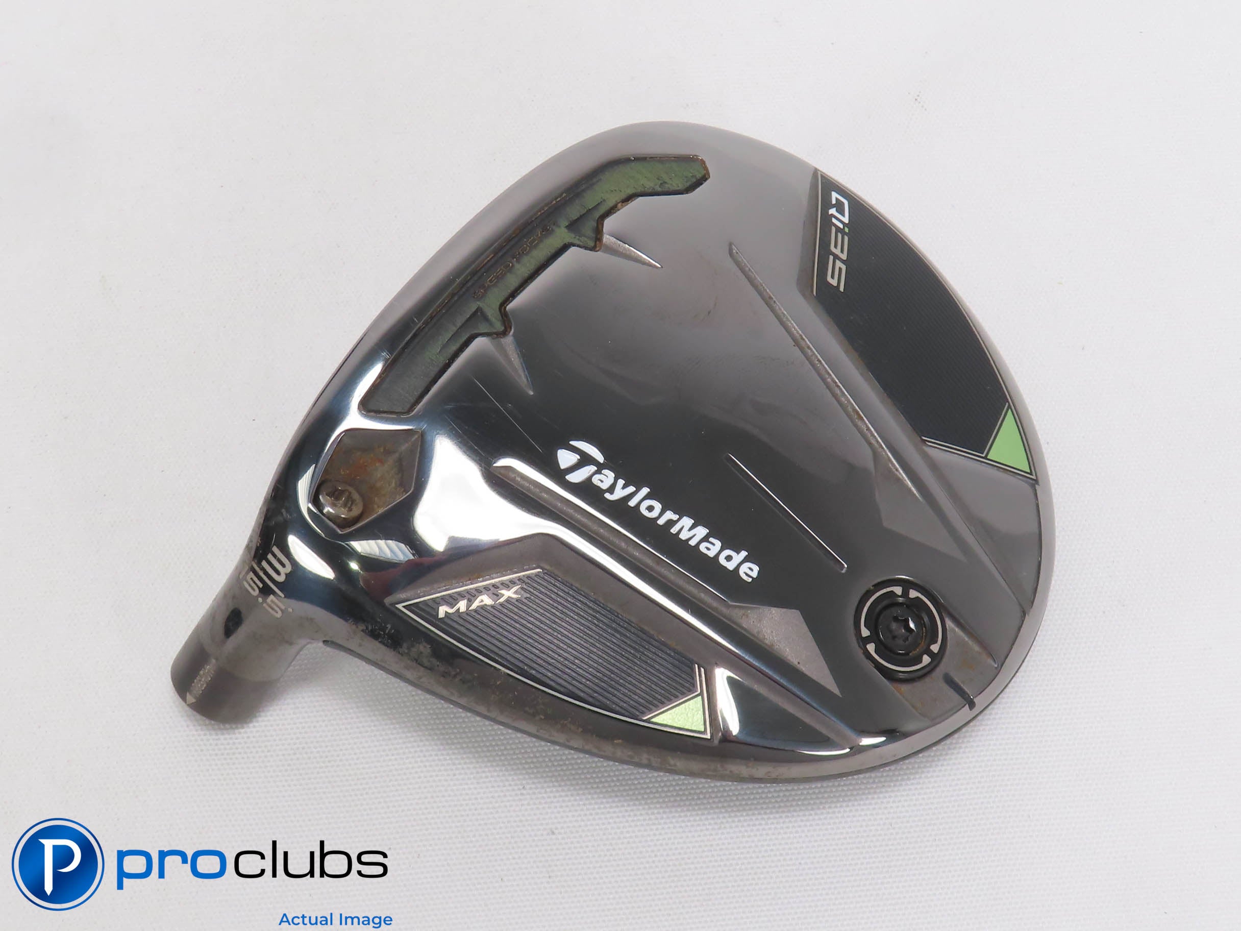 Left Handed TaylorMade Qi35 MAX 15.5* 3 Wood - Head Only - 474382