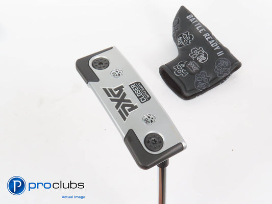 New! PXG Battle Ready II Closer 35" Putter w/Cover - 433284