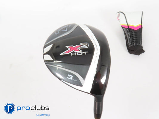 Ladies Callaway X2 Hot 3 Wood w/Cover - Accra M3 Regular Flex - 432736