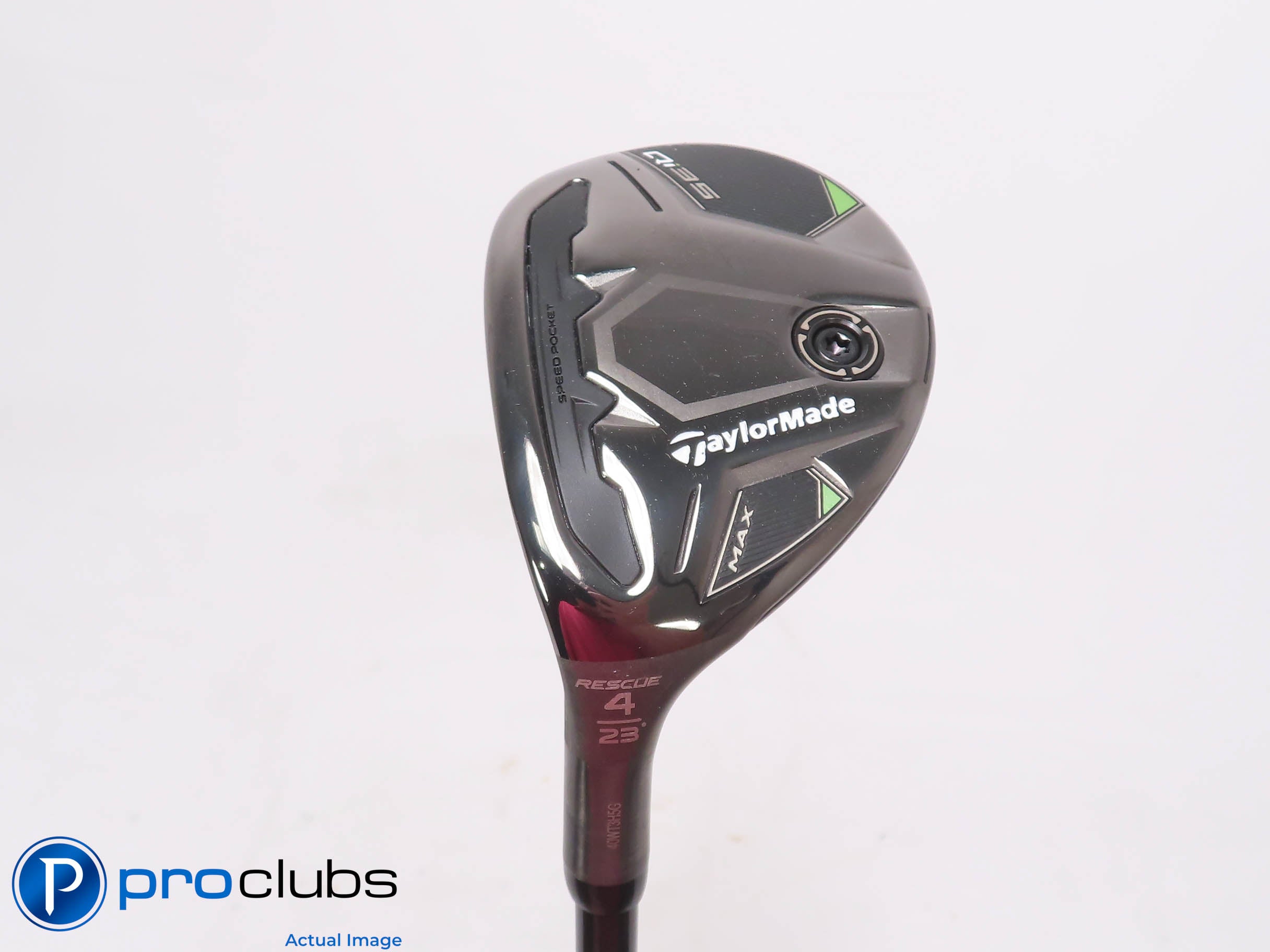Nice Left Handed TaylorMade Qi35 MAX 23* 4 HYBRID - Tensei 60 Senior Flex 473260