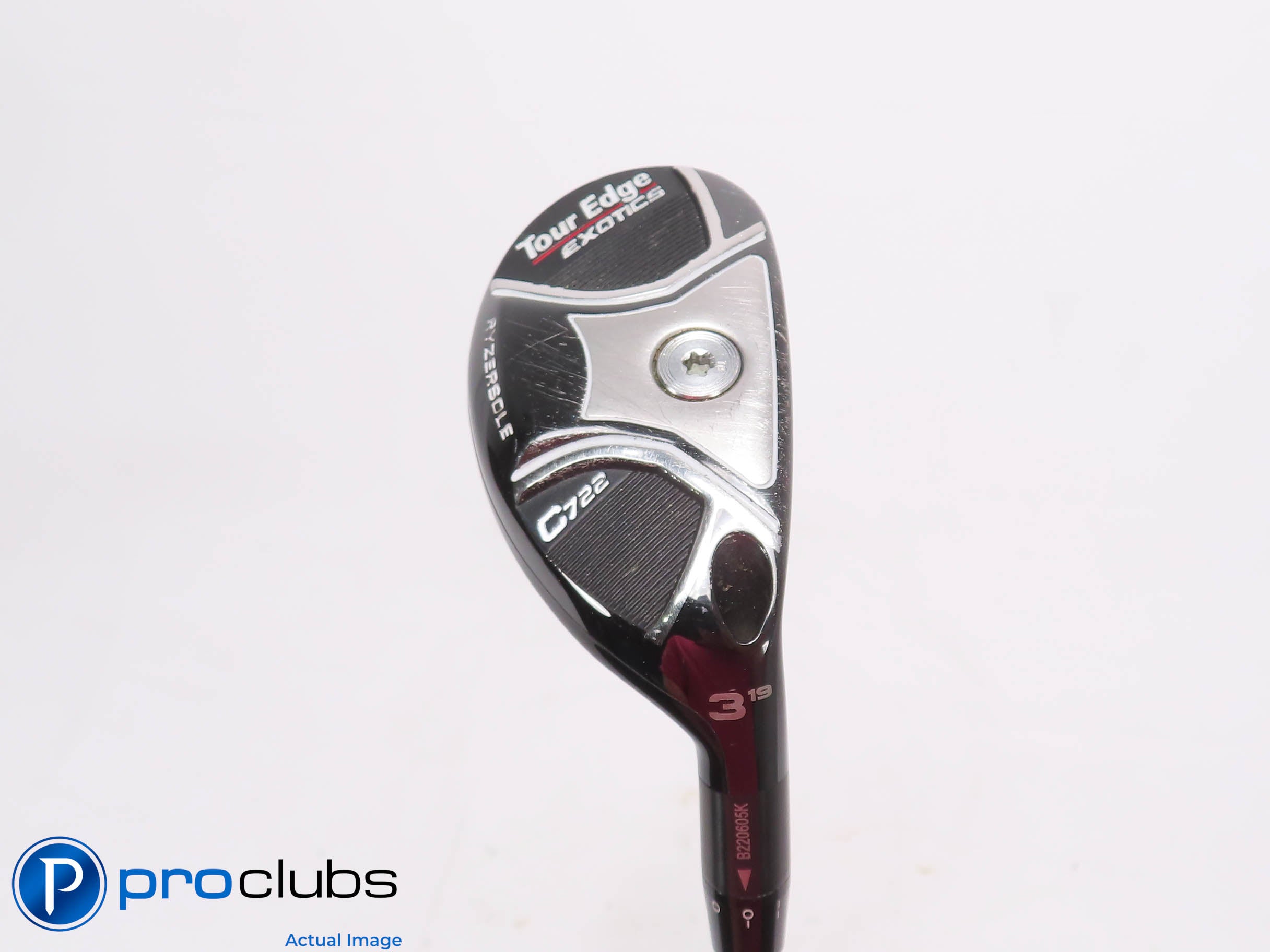 Tour Edge Exotics C722 19* 3 HYBRID - KBS TGI 80 Stiff Flex 474640