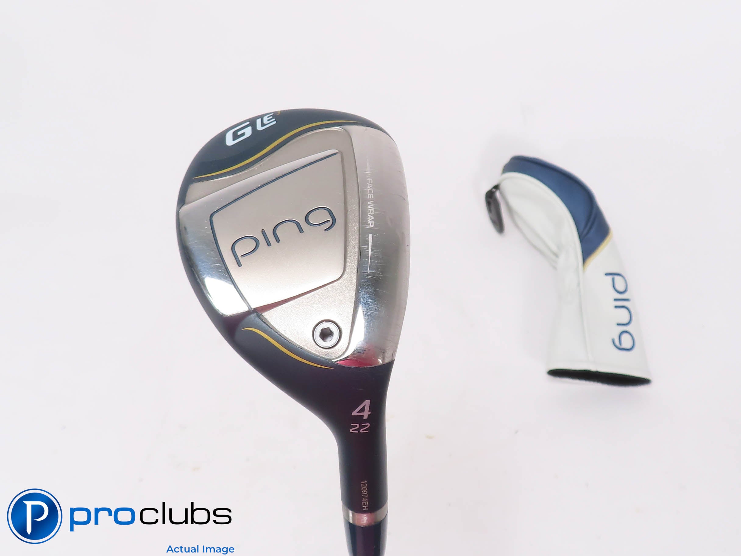 Ladies PING GLe3 22* 4 Hybrid w/Cover - PING ULT 250 Lite Ladies - 474247