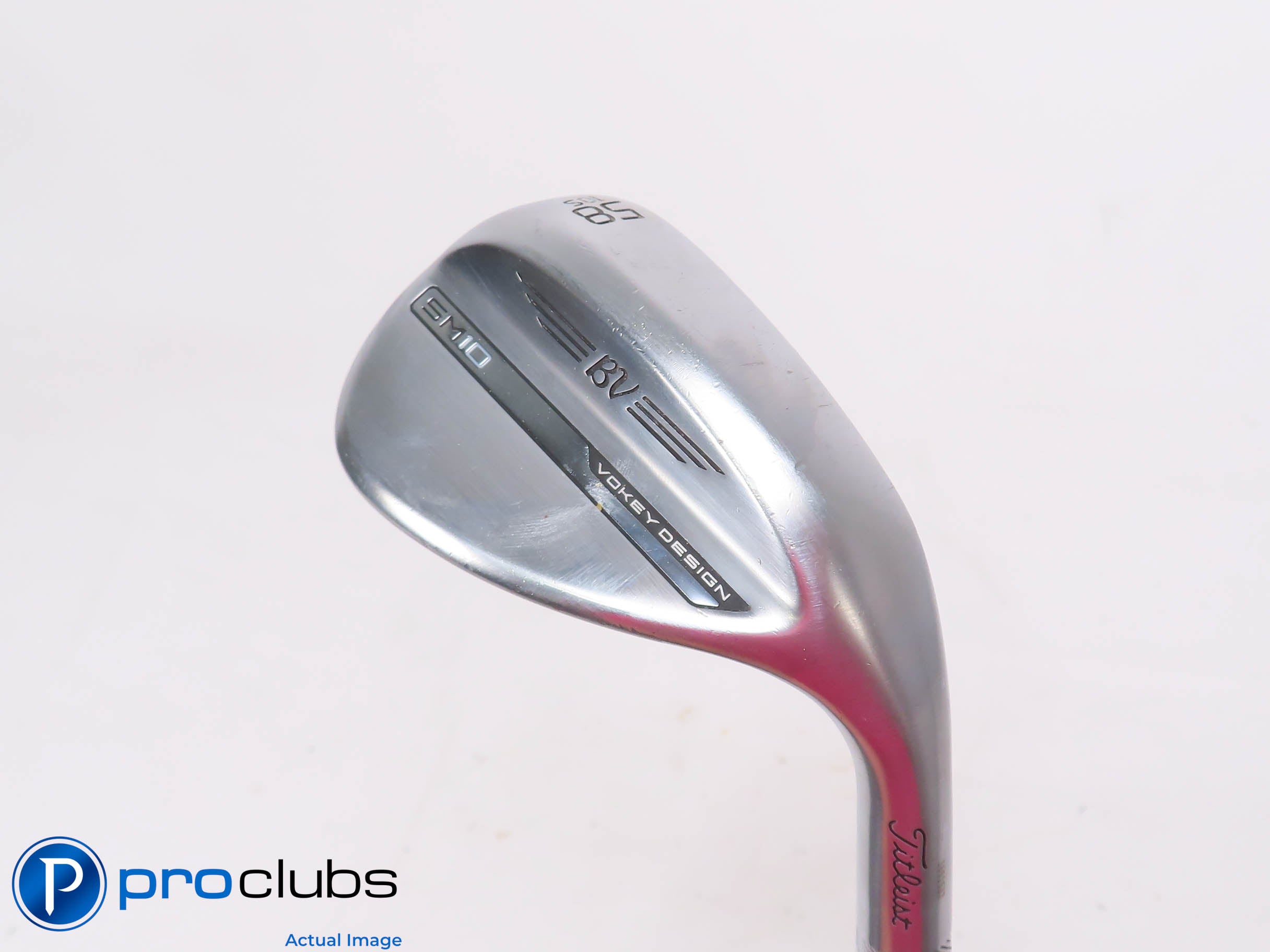 Titleist Vokey SM10 Chrome 58*(10*) Wedge S-Grind - Tensei AV Ladies Flex 473408