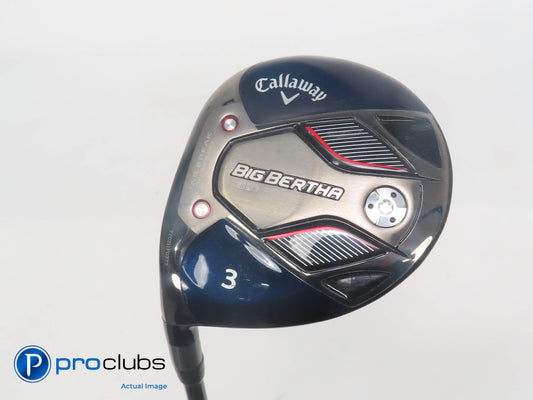 Left Handed Callaway 2021 Big Bertha B21 3 Wood - Mitsubishi C6 Senior - 386955