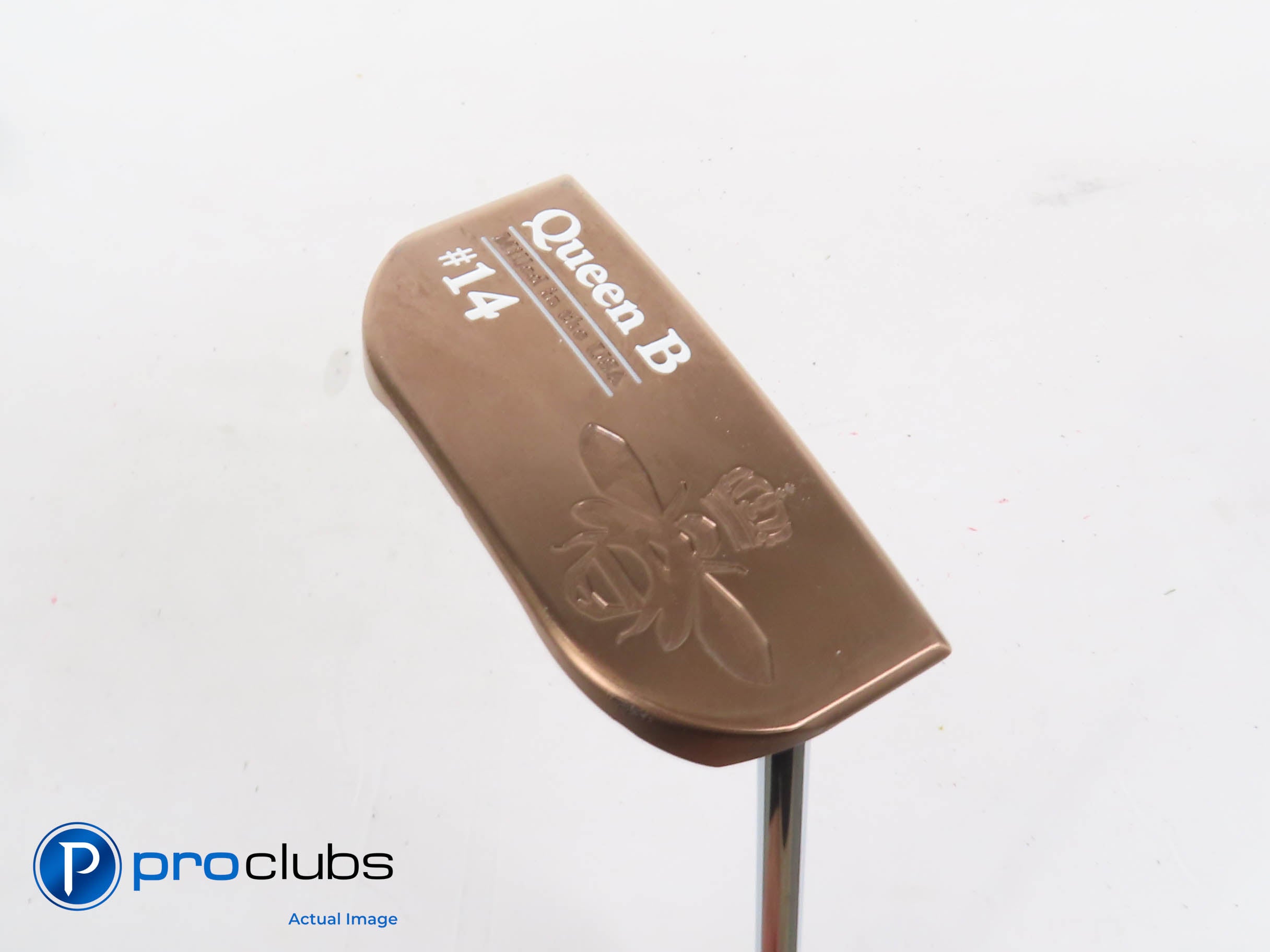Nice Bettinardi QUEEN B #14 Bronze 34" PUTTER - Milled In The USA 432297