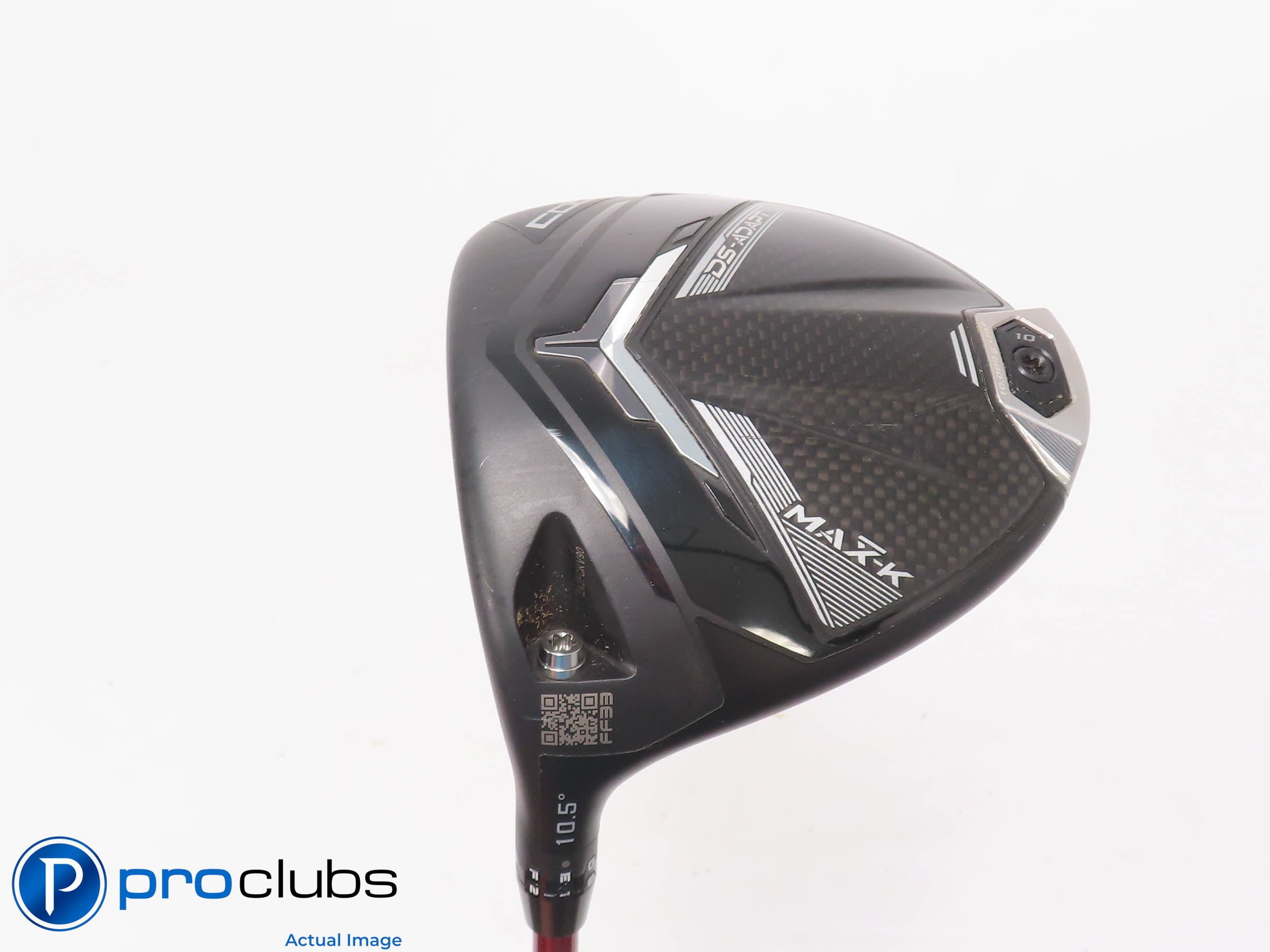 Nice Left Handed Cobra DS-ADAPT MAX-K 10.5* DRIVER Denali 50g Senior Flex 473482