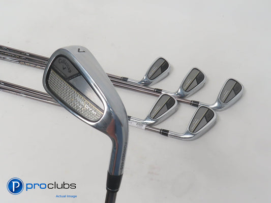 Nice! Callaway Paradym Star 5-PW Irons - UST Mamiya Attas 50 Regular Flex 394548