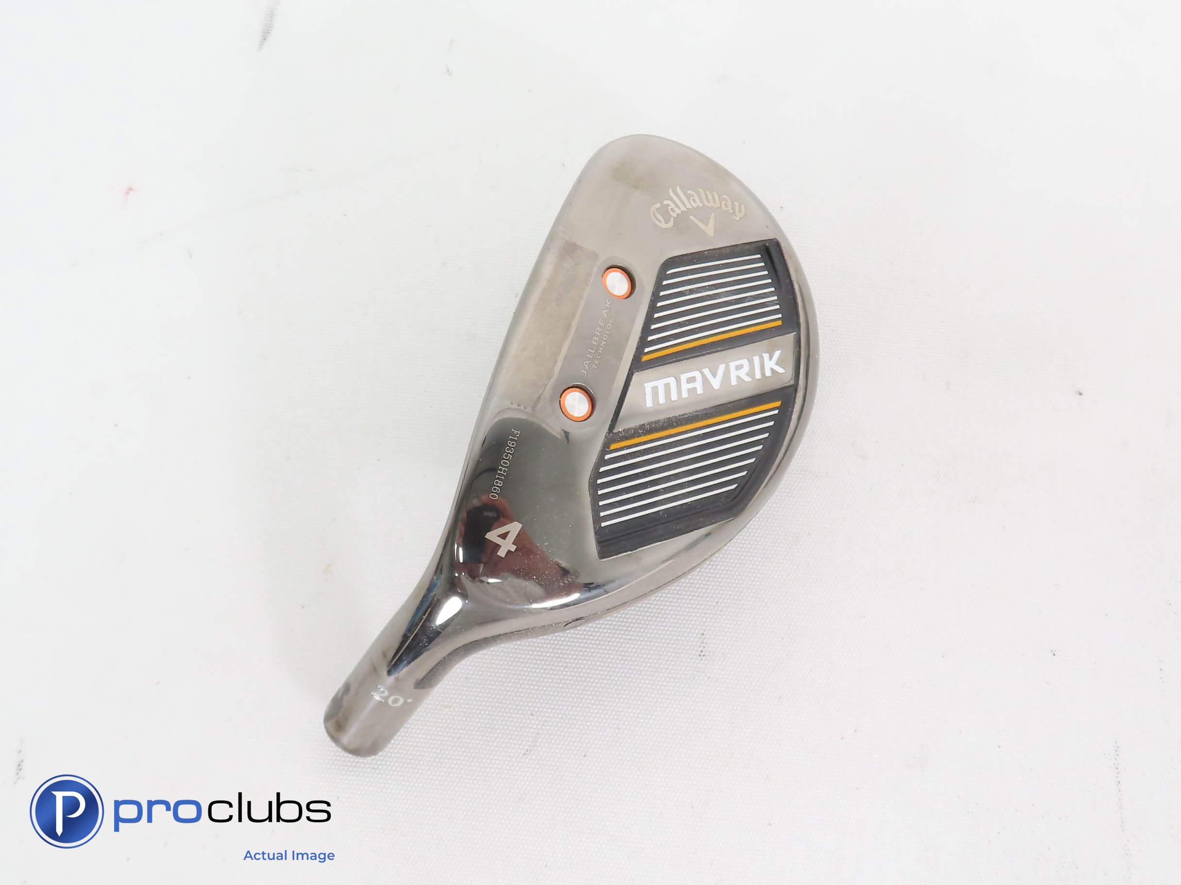 Left Handed Callaway Mavrik 20* 4 Hybrid - Head Only L/H - 274053
