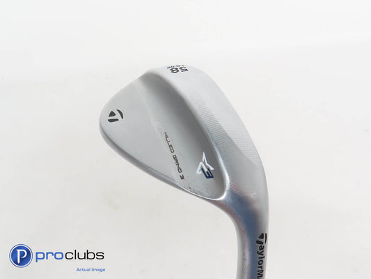 Nice TaylorMade Milled Grind 3 Chrome LB 58*(8*) Wedge - S200 Stiff Flex 366641