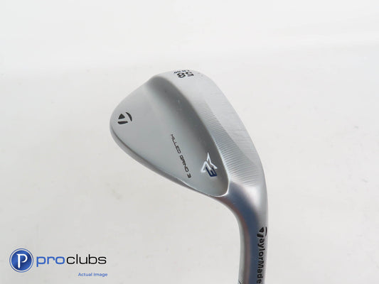 Nice TaylorMade Milled Grind 3 Chrome LB 58*(8*) Wedge - S200 Stiff Flex 366636