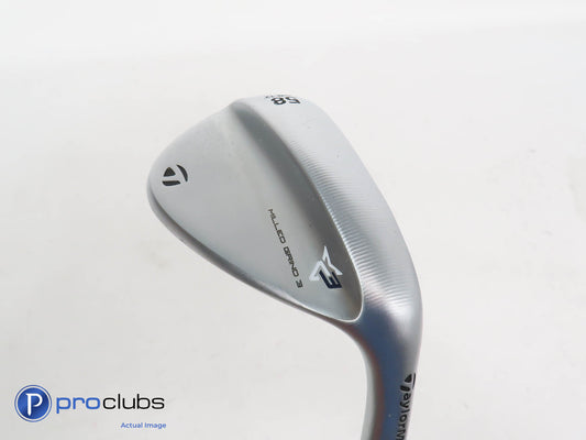 Nice TaylorMade Milled Grind 3 Chrome HB 58*(12*) Wedge - S200 Stiff Flex 366794