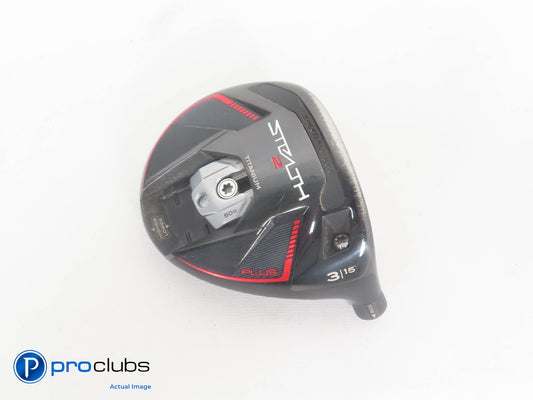 Nice TaylorMade STEALTH 2 PLUS 15* 3 Wood HEAD ONLY 382126