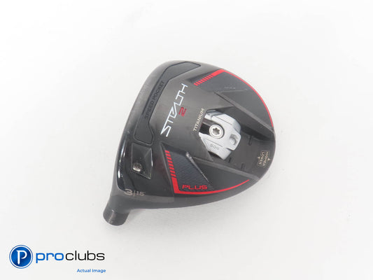 Nice Left Handed TaylorMade STEALTH 2 PLUS 15* 3 Wood HEAD ONLY 382127