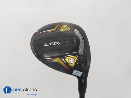 Cobra King LTDx LS 14.5* 3 Wood - HZRDUS Smoke RDX Black 80g Stiff Flex - 393628