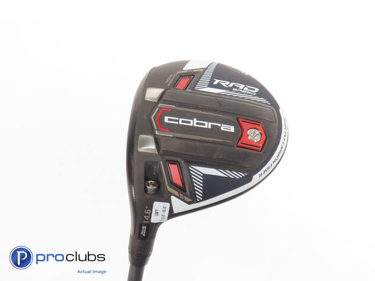 Nice Left Handed Cobra RAD Speed 14.5* 3 WOOD Peacoat - HZRDUS Stiff Flex 375926