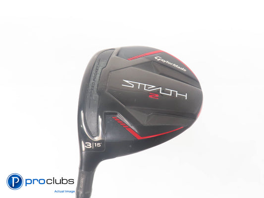 Left Handed TaylorMade Stealth 2 15* 3 Wood - Fujikura Ventus 5-R Regular 386490