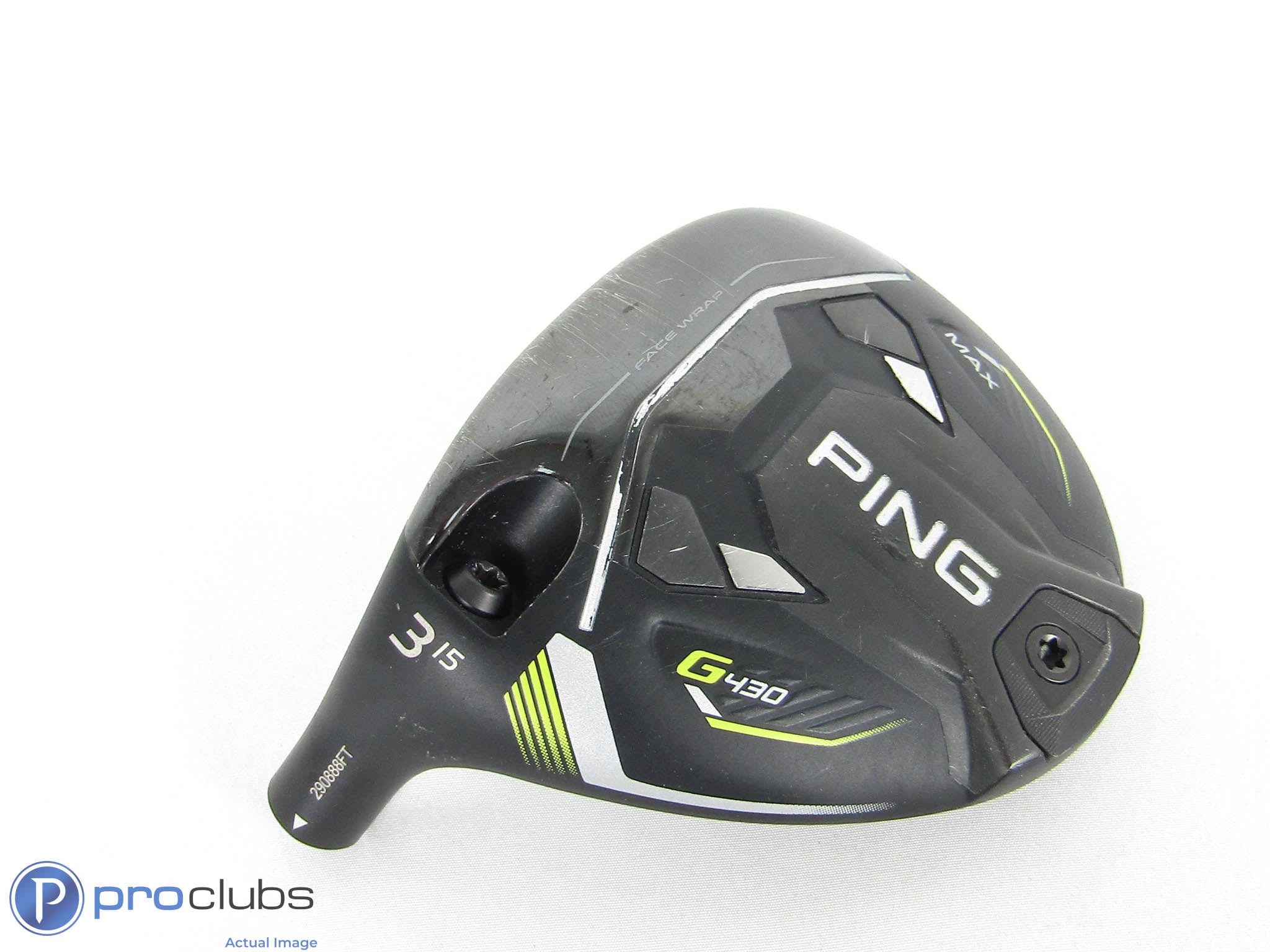 Left Handed! Ping G430 MAX 15* 3 Wood - Head Only - 435505