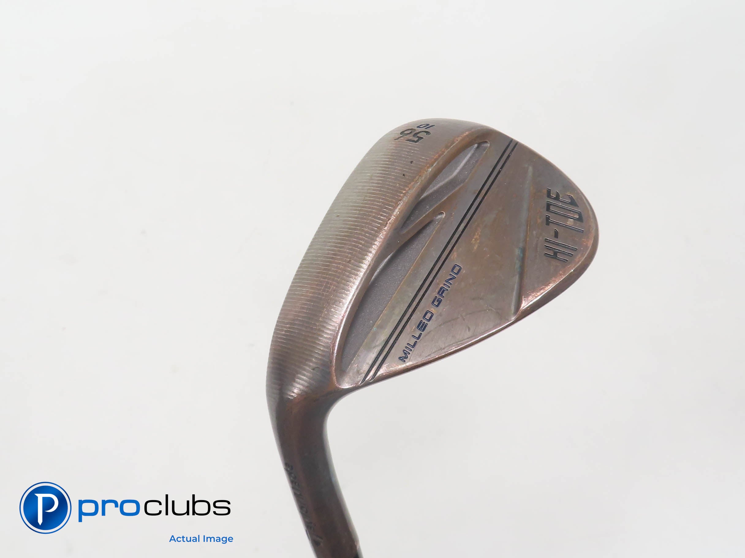 Left Handed TaylorMade Milled Grind HI-TOE 3 (10*) 56* Wedge - KBS HI-REV 391408