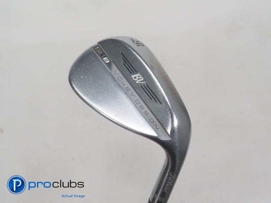 Titleist Vokey SM9 Chrome 56*(14*) Wedge F-Grind - Vokey Wedge Flex - 391073