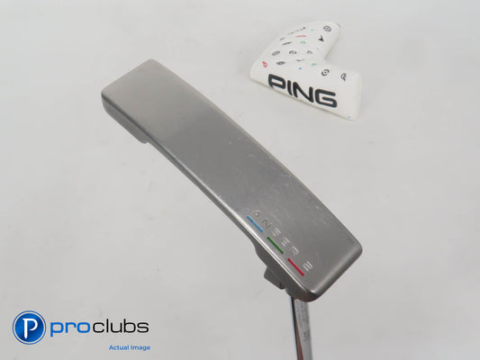 Nice PING PLD ANSER 2 Milled 33.5" PUTTER w/Headcover 391734