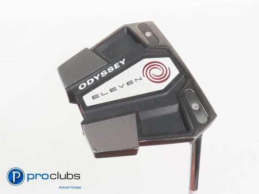 Odyssey Eleven 34" Putter w/ Stroke Lab Shaft - Super Stroke Flatso 1.0 - 339170