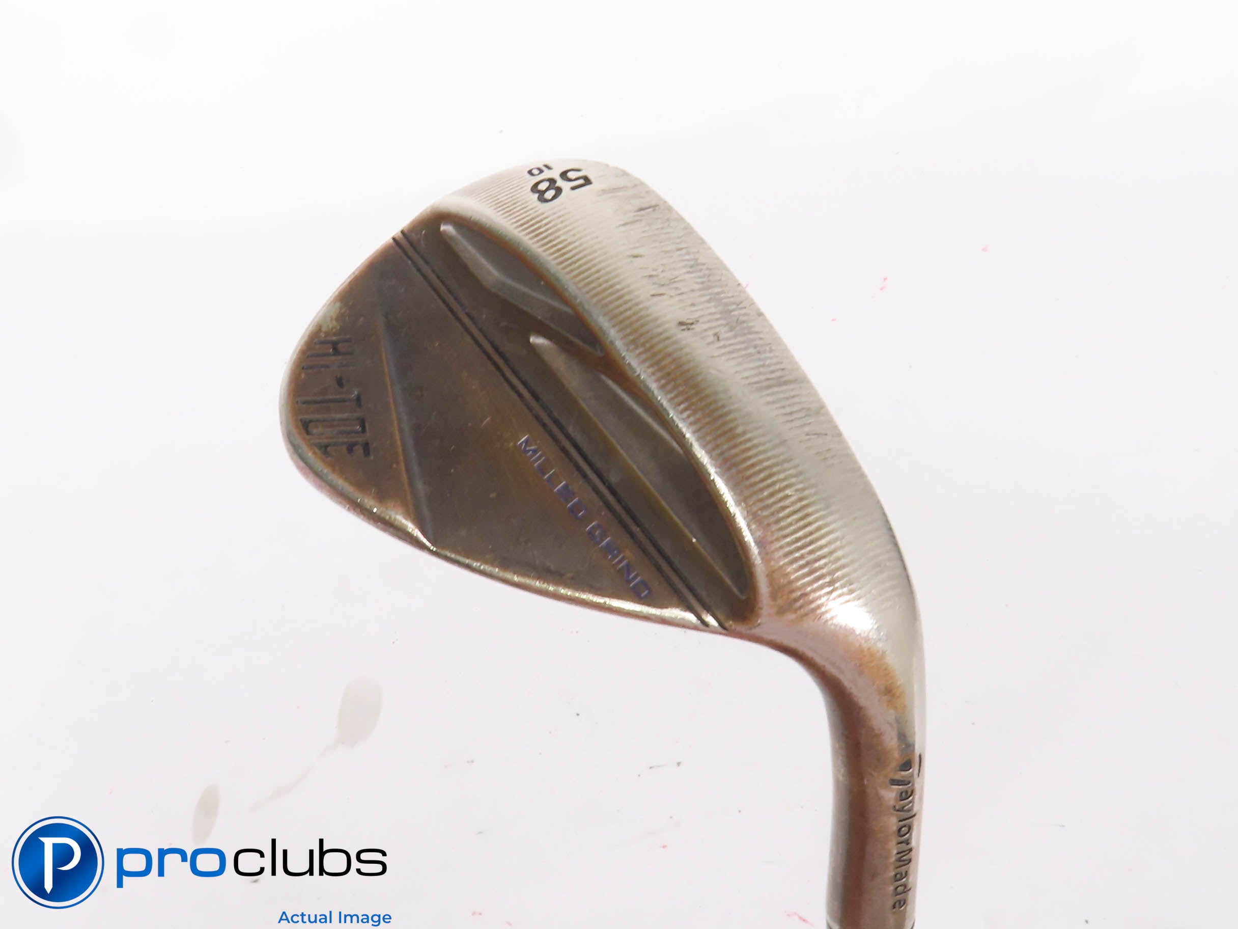 TaylorMade Milled Grind HI-TOE 3 58*(10*) WEDGE - KBS Tour 120 Stiff Flex 434563