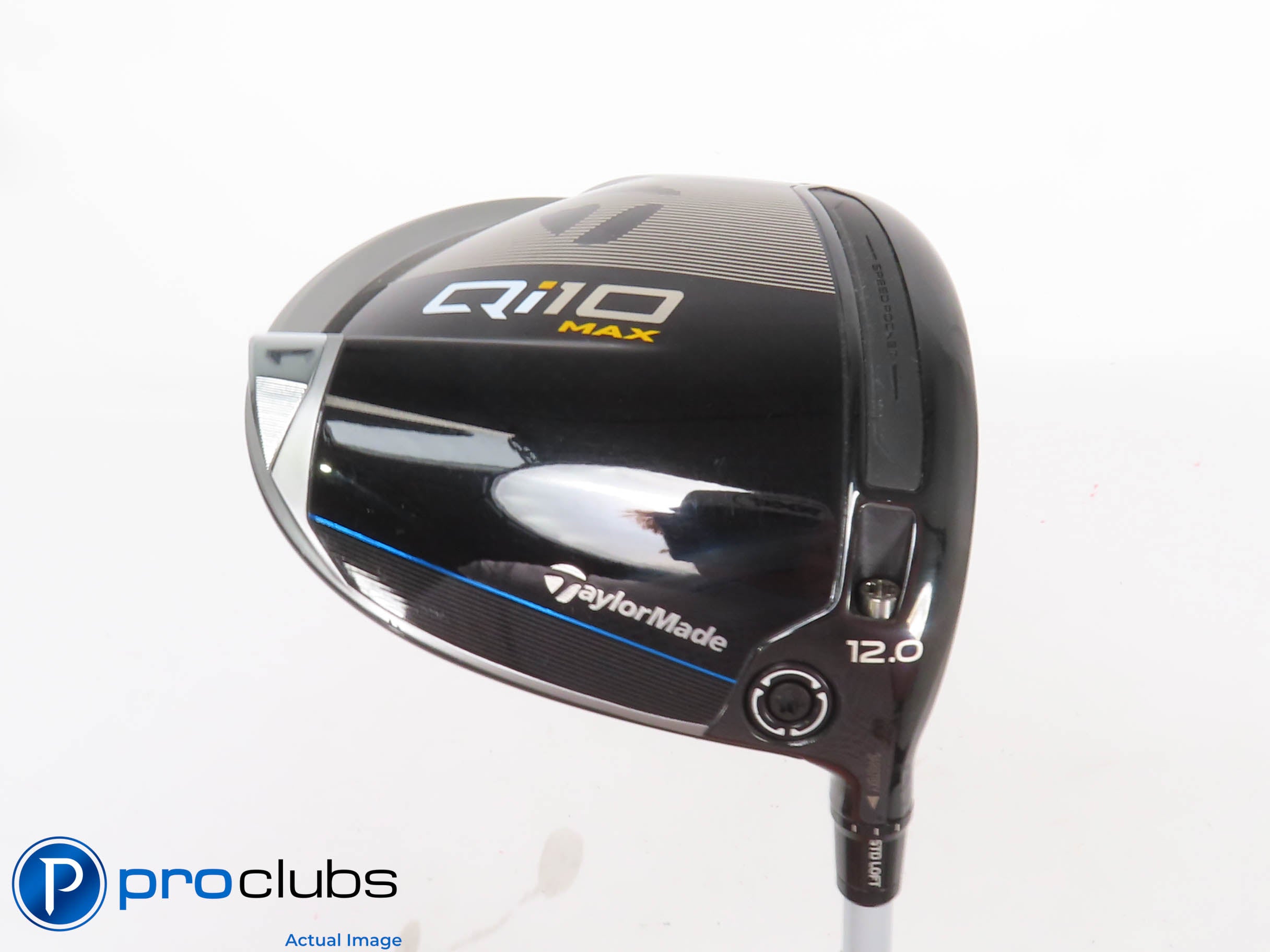 Nice Ladies TaylorMade Qi10 MAX 12* DRIVER - Aldila NV 45 Ladies Flex 436986