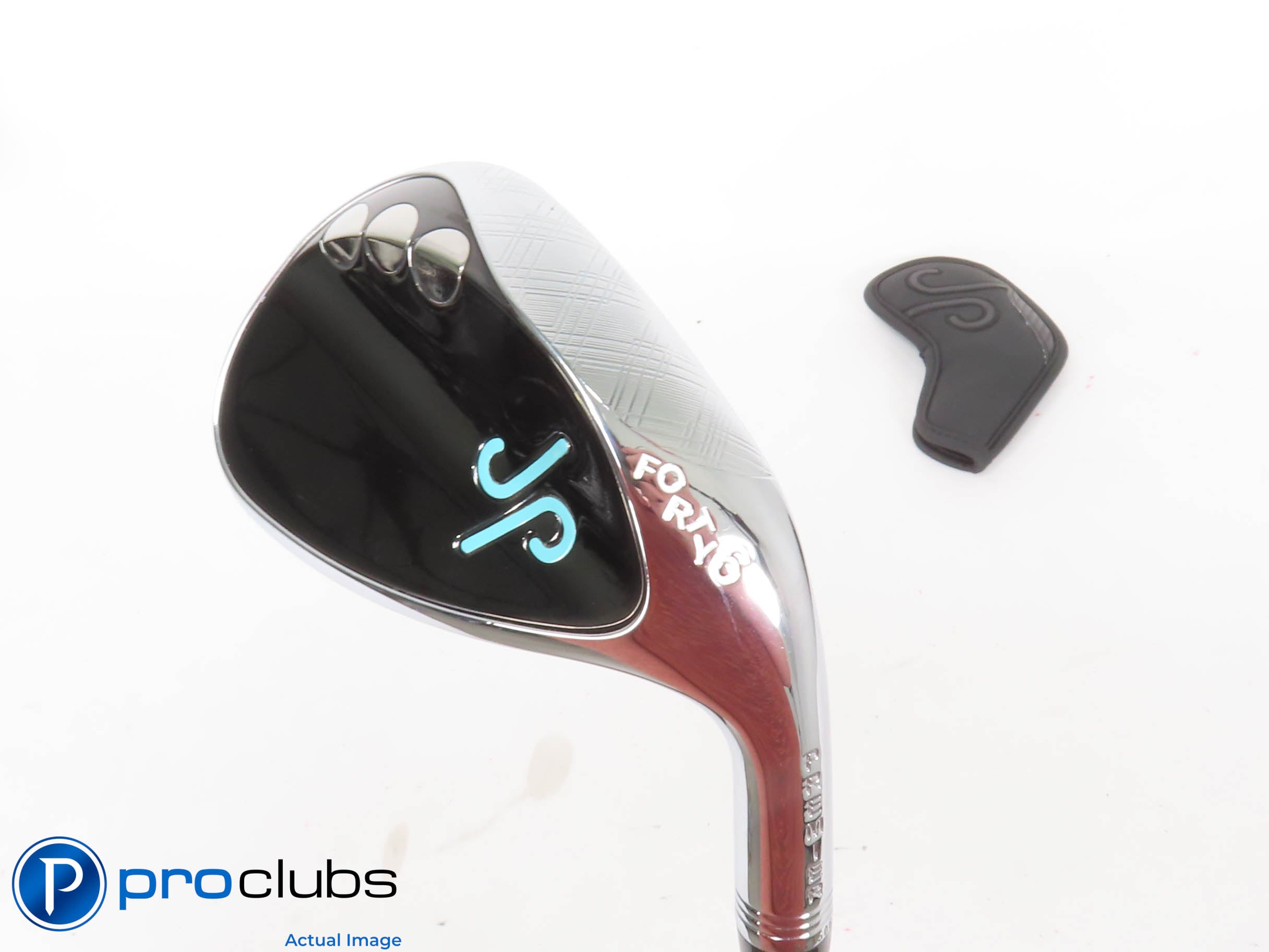 Mint! James Patrick Premier Chrome Black Polished 46* Wedge w/ HC - Stiff 437464