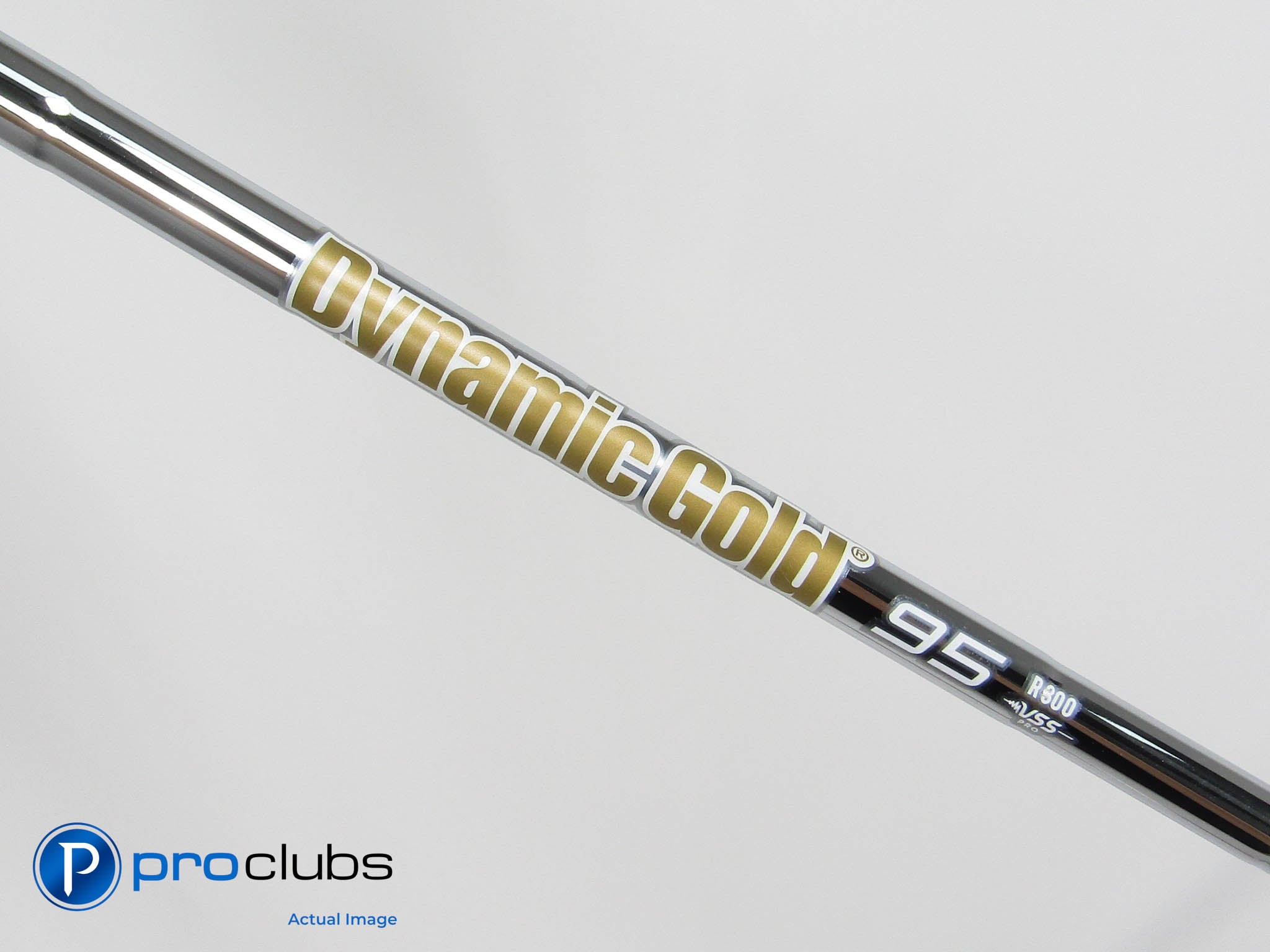 New! DYNAMIC GOLD 95 VSS Pro Regular Flex R300 6-iron Shaft .355" 436920