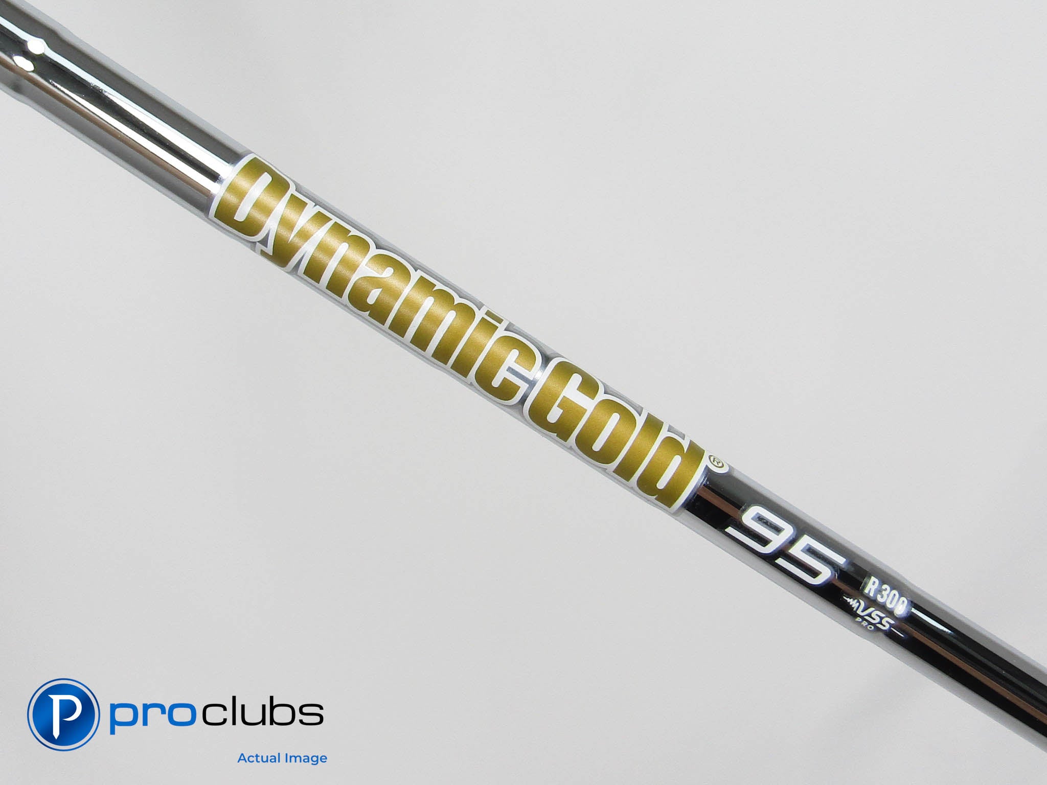 New! DYNAMIC GOLD 95 VSS Pro Regular Flex R300 4-iron Shaft .355" 436918