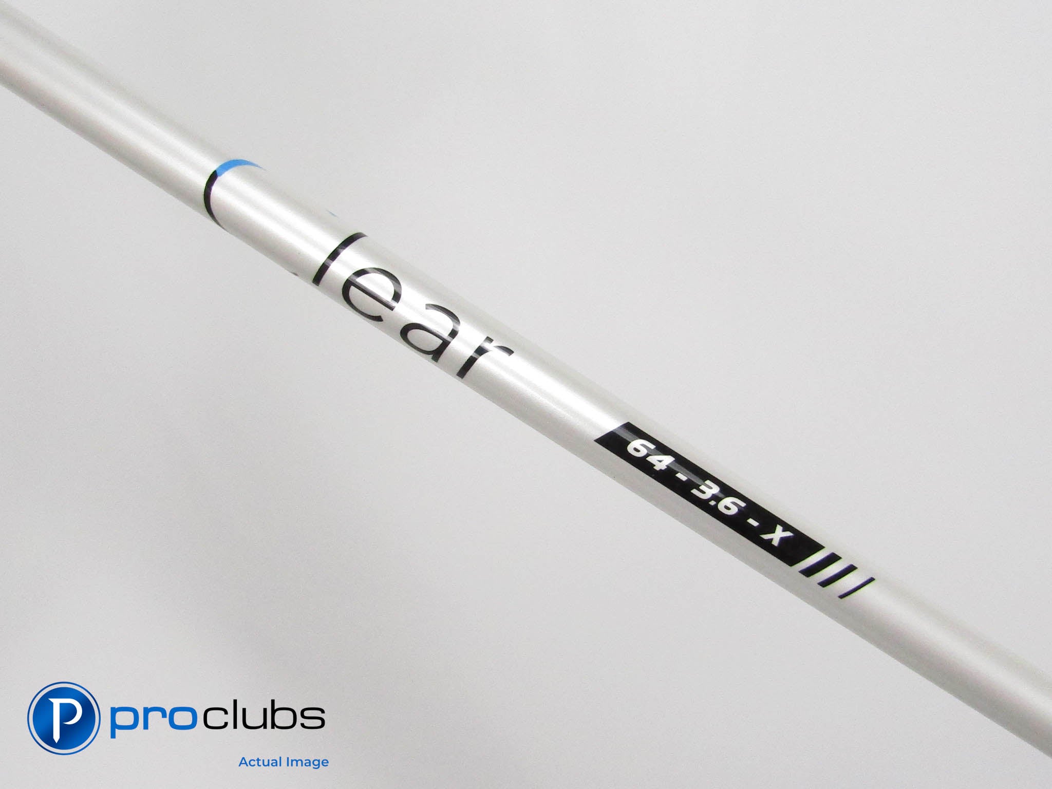 CLEAR Golf Blue 64g X-Flex Driver Shaft w/ Cobra Tip #436648
