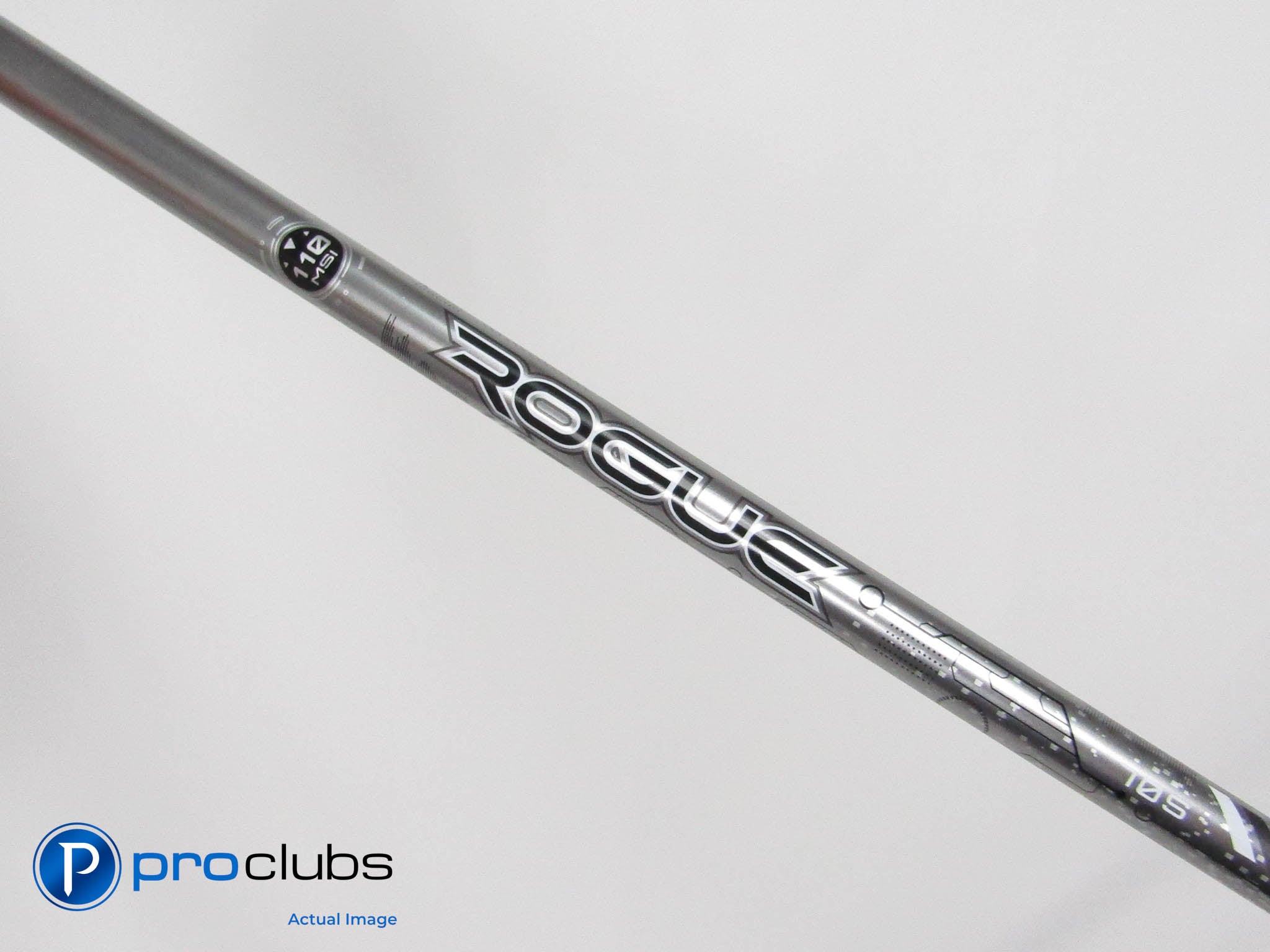 New Aldila Rogue Silver 110 MSI 70 Stiff Flex Driver Shaft .335" Tip #437800
