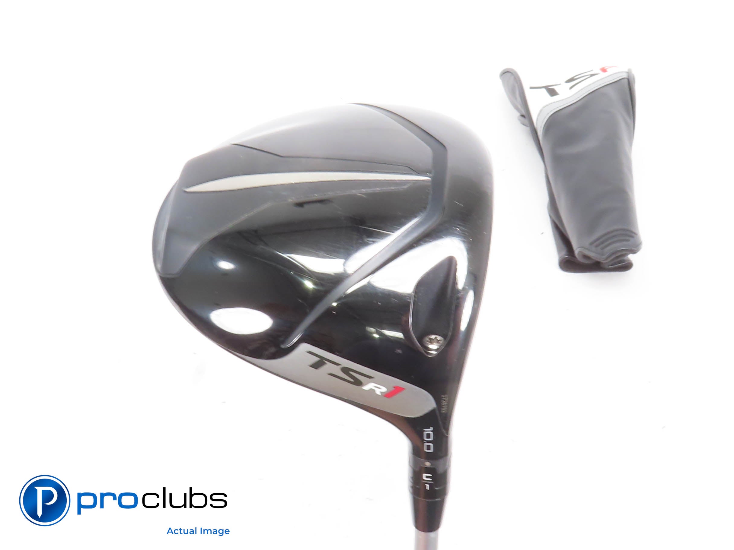 Nice! Titleist TSr1 10* Driver w/HC - Mitsubishi MMT 40g Regular Flex - 436142