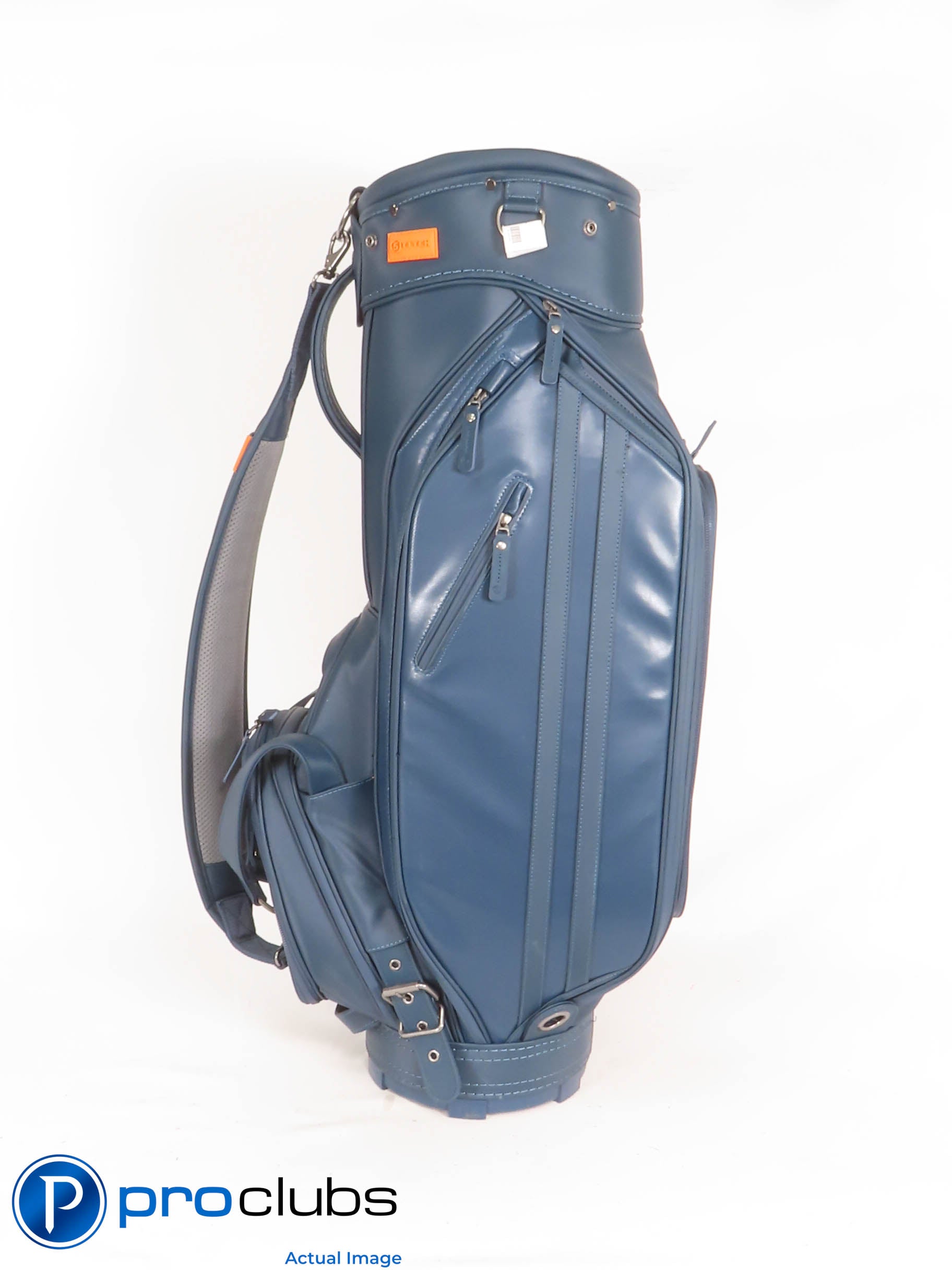 Mint! STITCH 5-Way CART Golf Bag w/ Rainhood / Navy w/ LOGO #435792