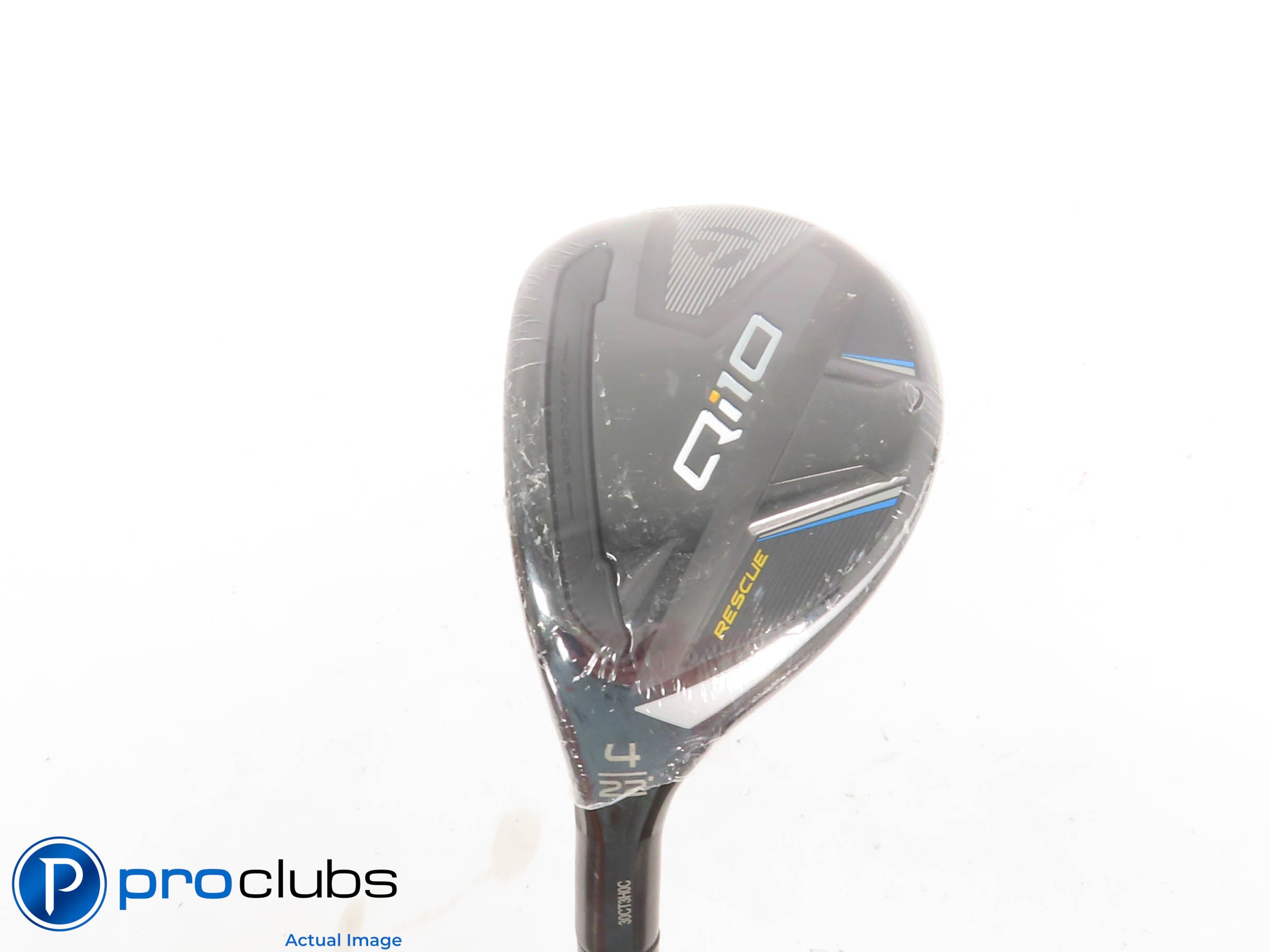 New! Left Handed TaylorMade Qi10 22* 4 Hybrid - Ventus TR Blue Regular - 437167