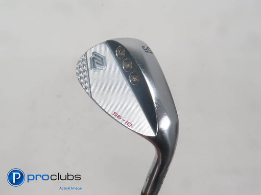 Nice NEW LEVEL Forged 56*(10*) WEDGE - KBS Hi-Rev 115 Wedge Flex Steel 392635