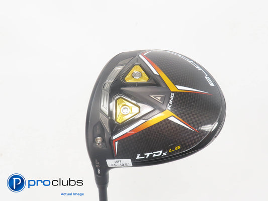 Nice Left Handed COBRA LTDx LS 9* DRIVER Blk/Gld - HZRDUS iM10 60g X-Flex 393132