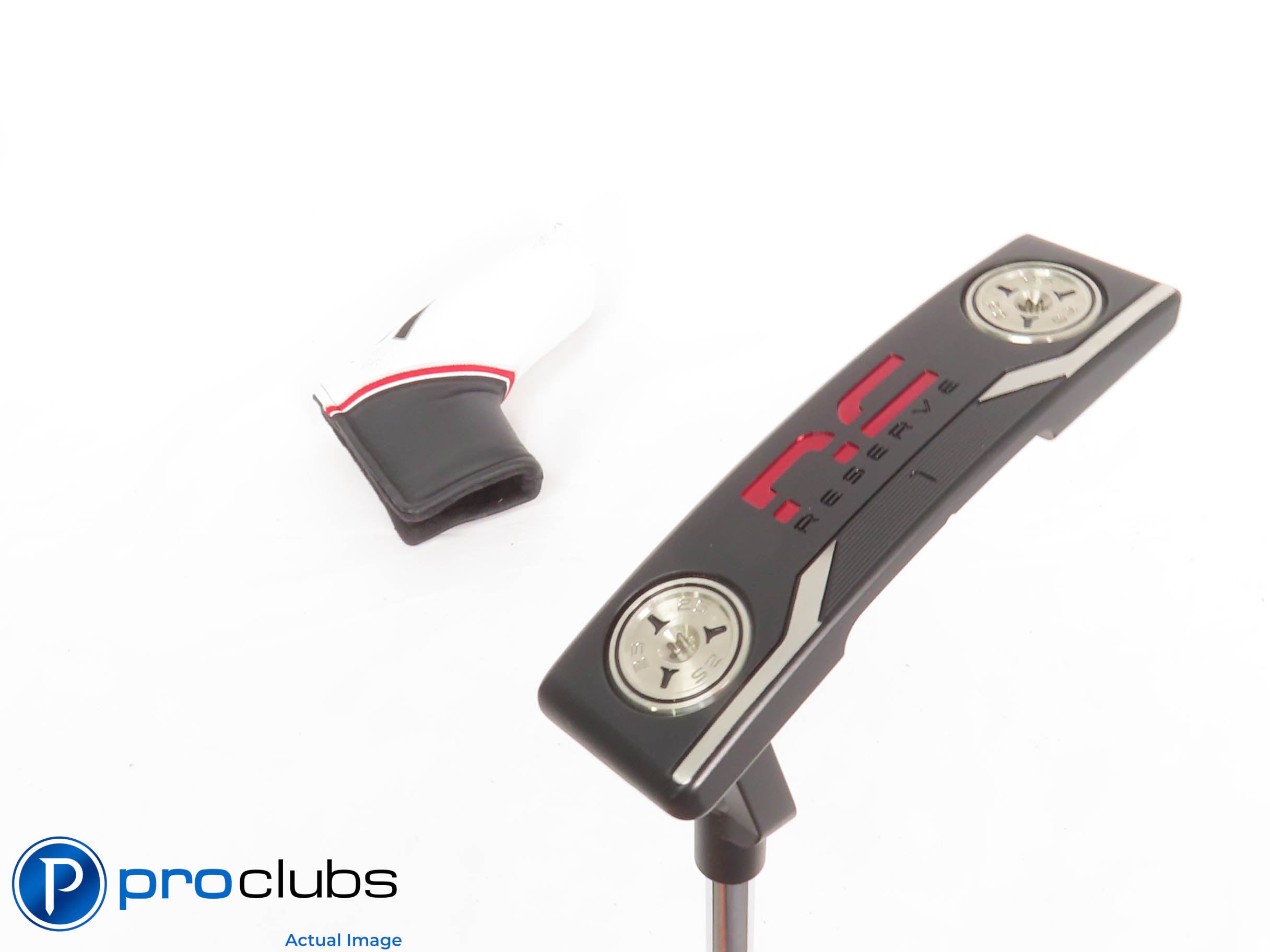 Nice Left Handed NEVER COMPROMISE Reserve #1 33" PUTTER w/Cover 438723