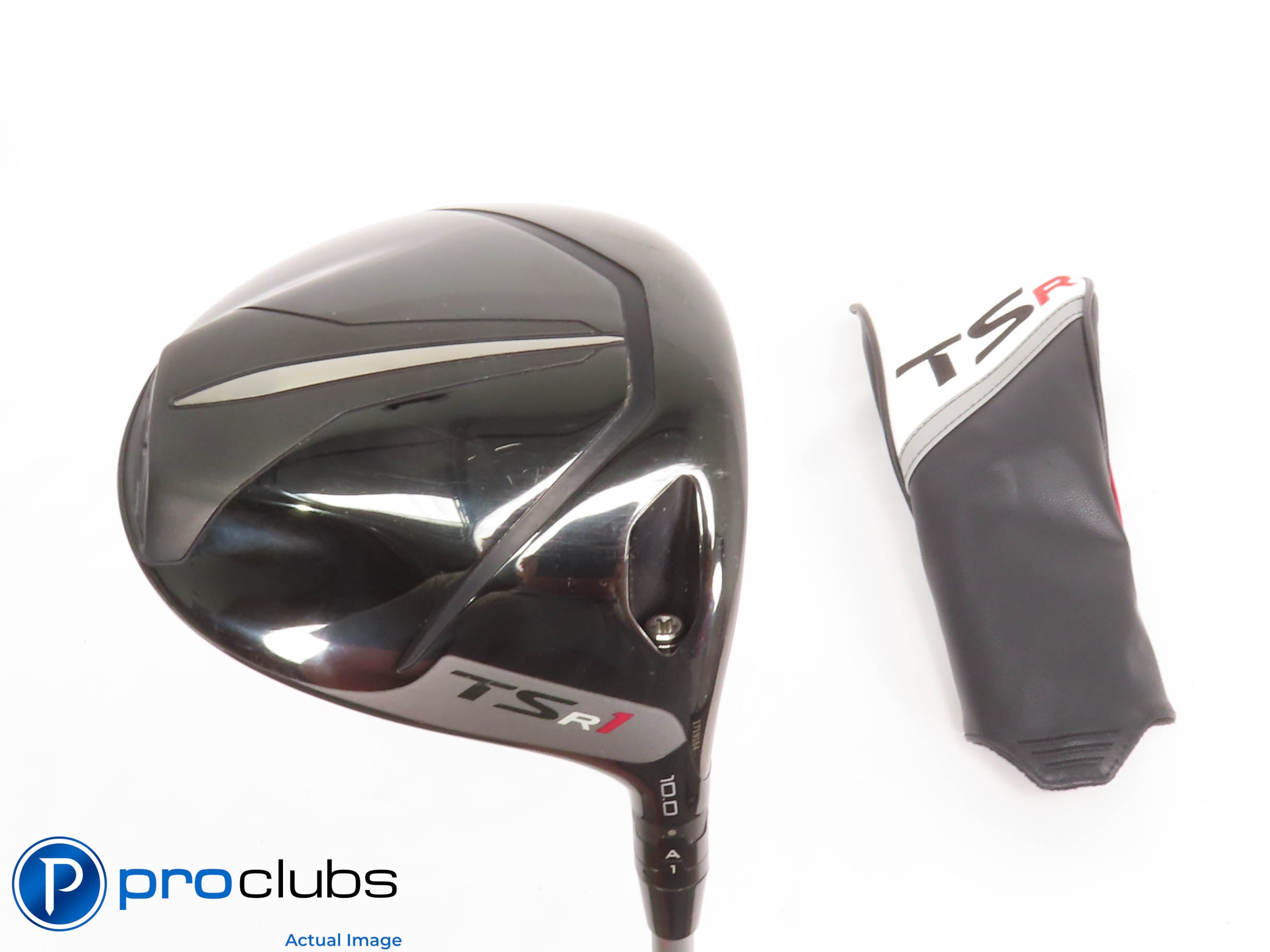 Nice! Titleist TSr1 10* Driver w/HC - Mitsubishi MMT 40g Regular Flex - 438418