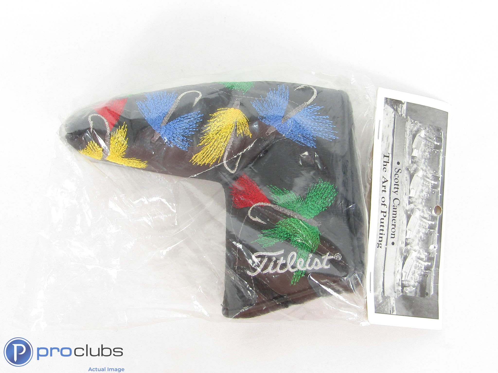 NEW RARE! Scotty Cameron 2009 PGA Champ Black Fly Fishing Blade Headcover-438782