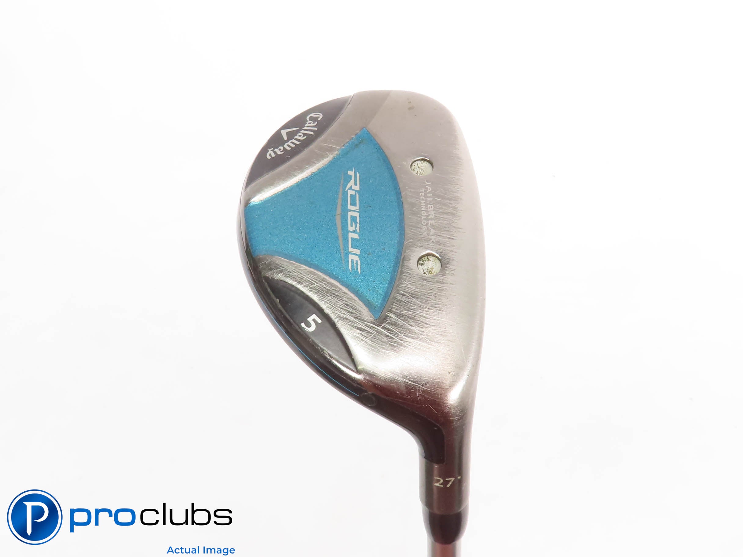 Ladies Callaway ROGUE 27* 5 Hybrid - Aldila Quaranta 40g Ladies Flex - 438466
