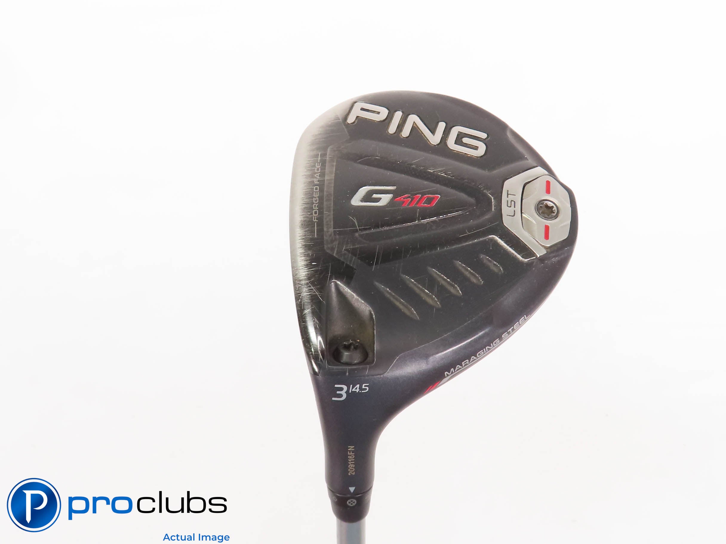 Nice Left Handed Ping G410 LST 14.5* 3 Wood - Alta Quick 45g Senior Flex 436816