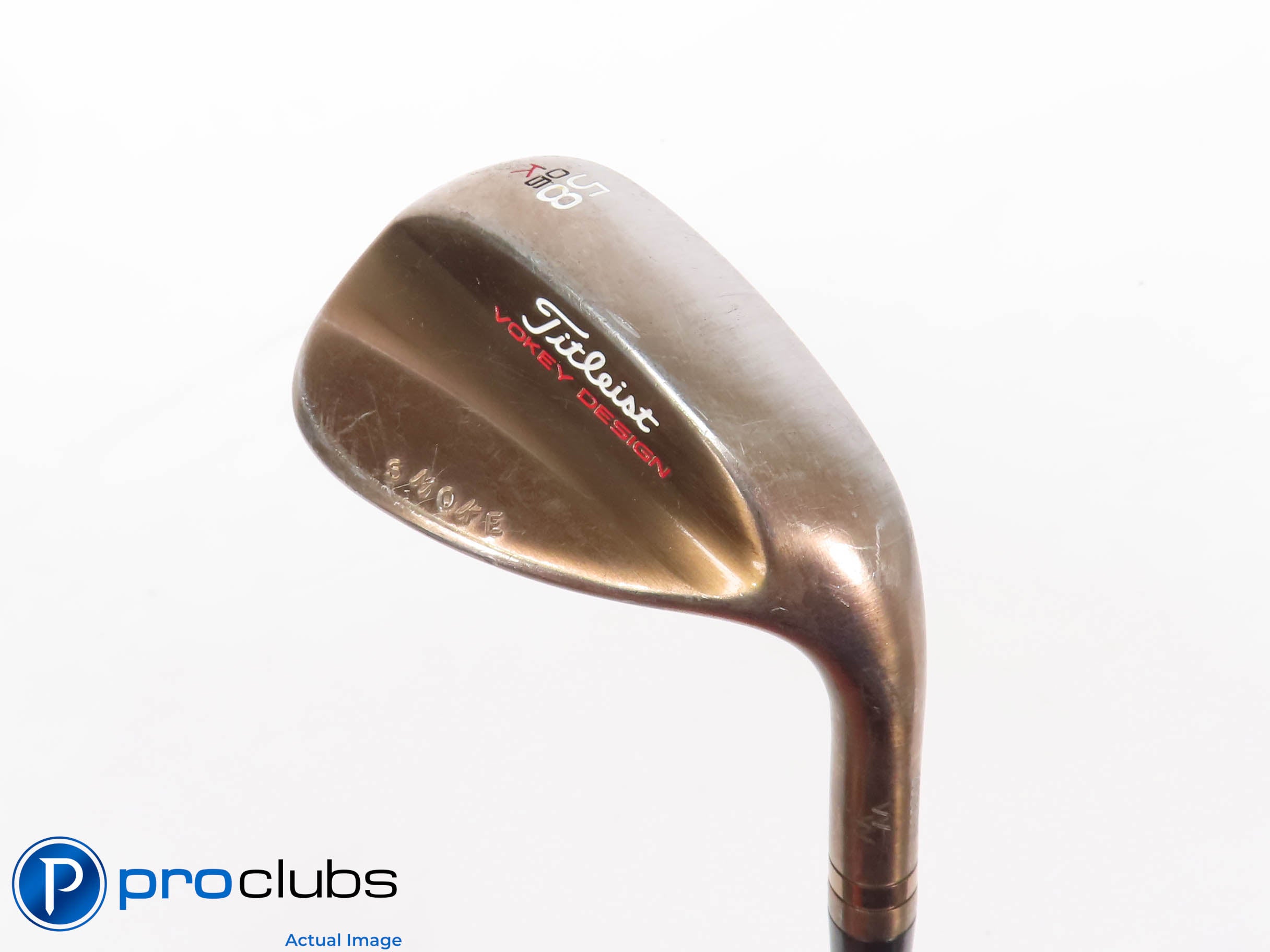 Nice! Titleist Vokey SM7 Wedge Works Copper K-Grind 58*(6*) Wedge - Stiff 438653
