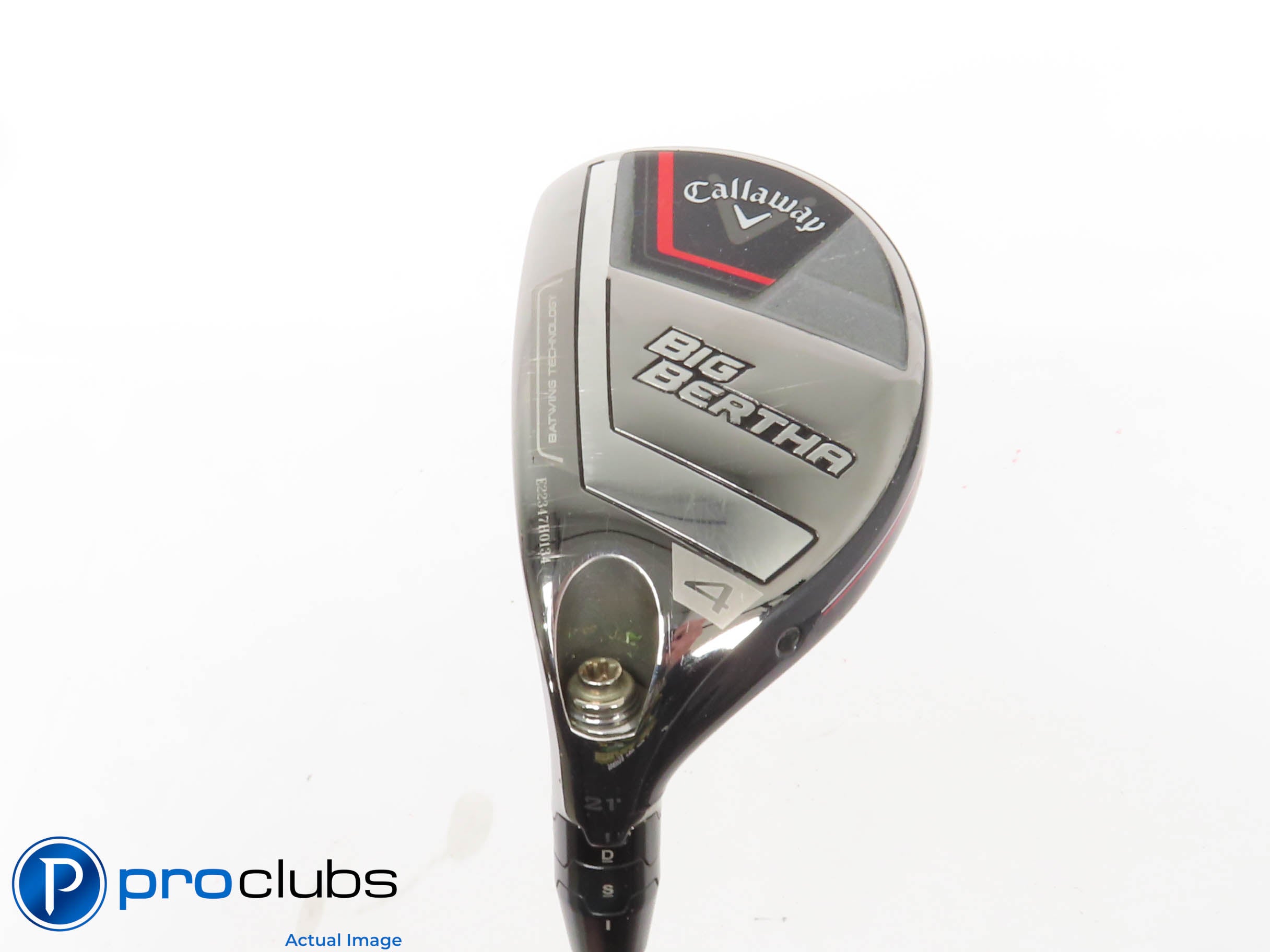 Left Handed Callaway 2023 BIG BERTHA 21* 4 Hybrid - UST Recoil Regular - 431659