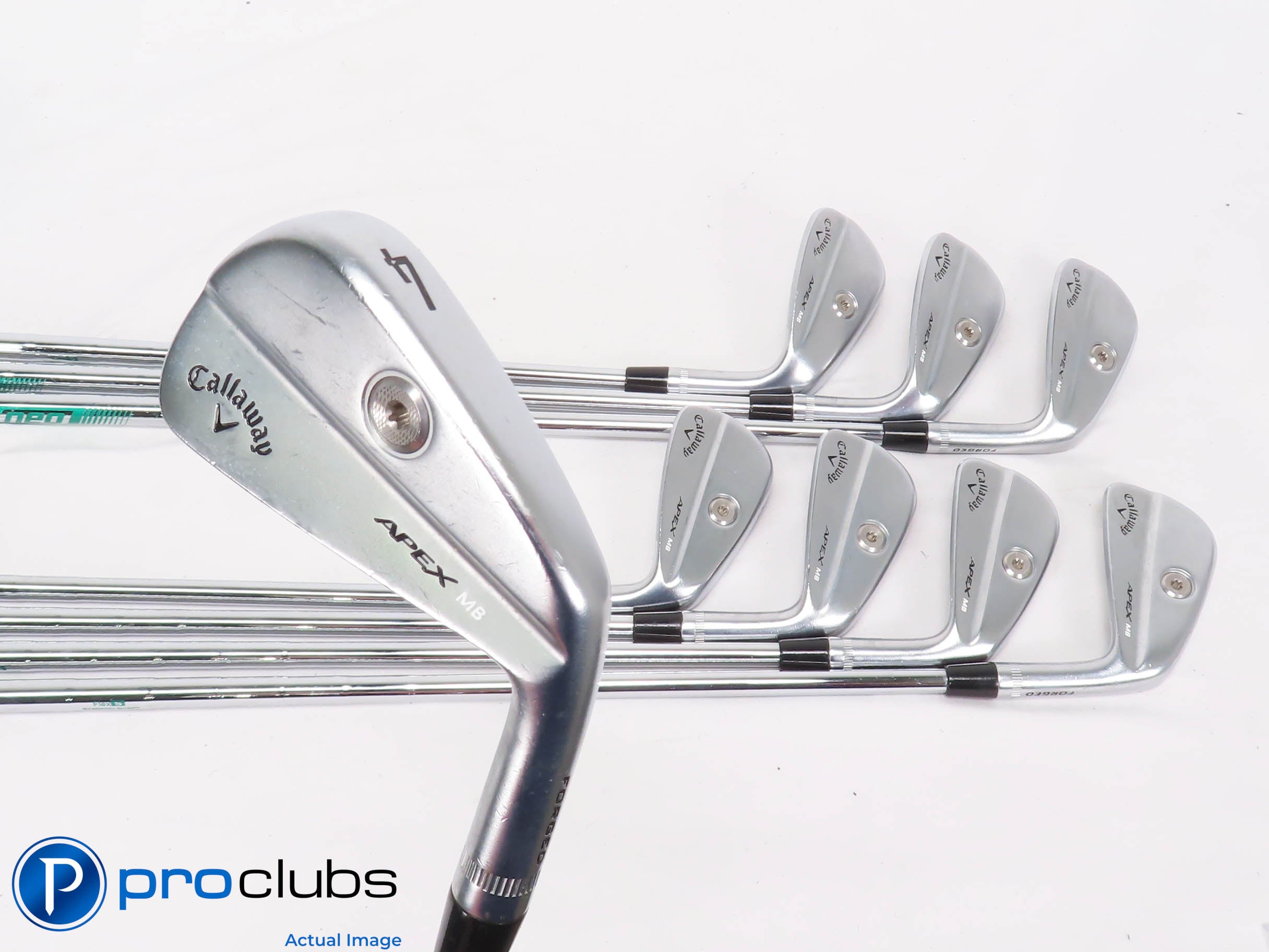 Callaway '20 APEX MB 4-PW,AW IRON SET - NSPro 950GH NEO Stiff Flex Steel 438812