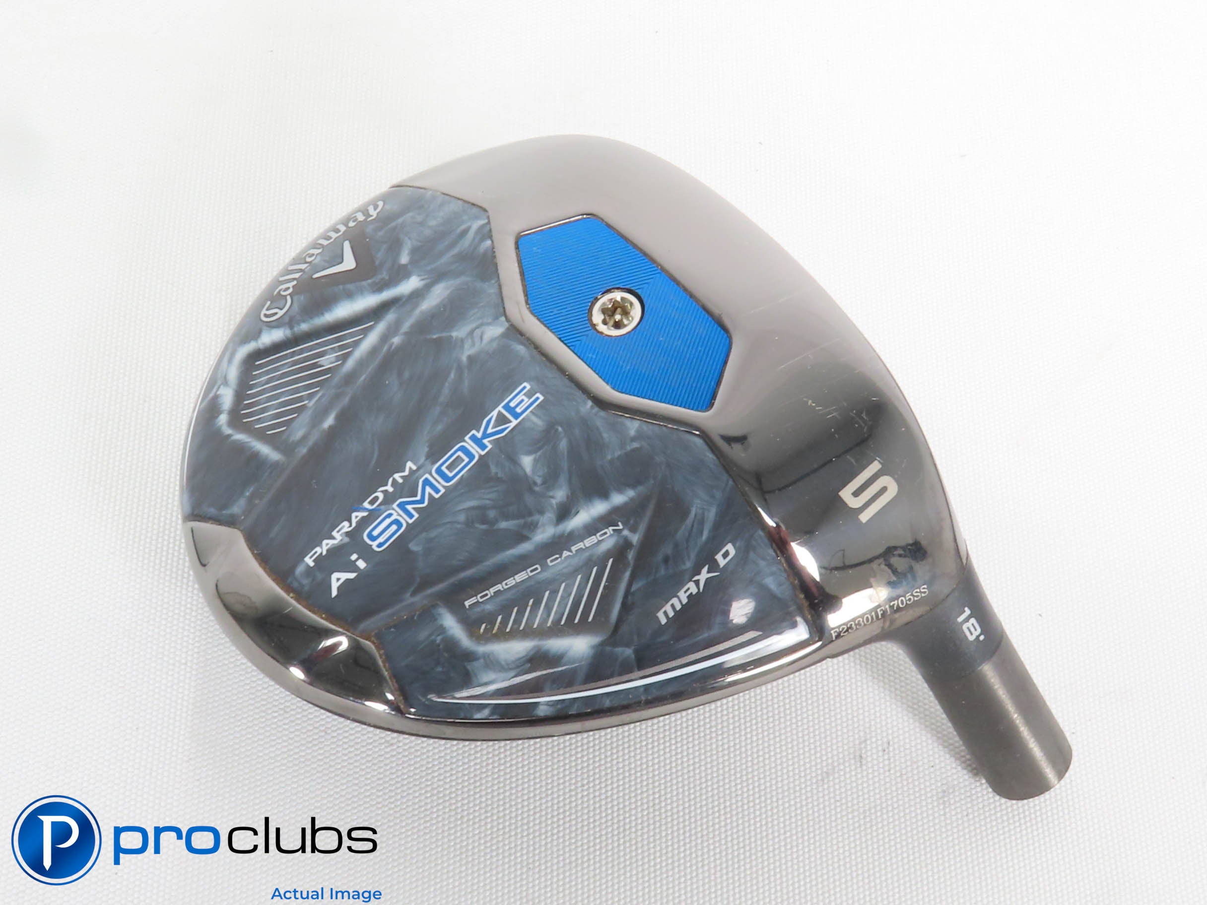 Callaway PARADYM Ai Smoke MAX D 18* 5 Wood - Head Only - 433456