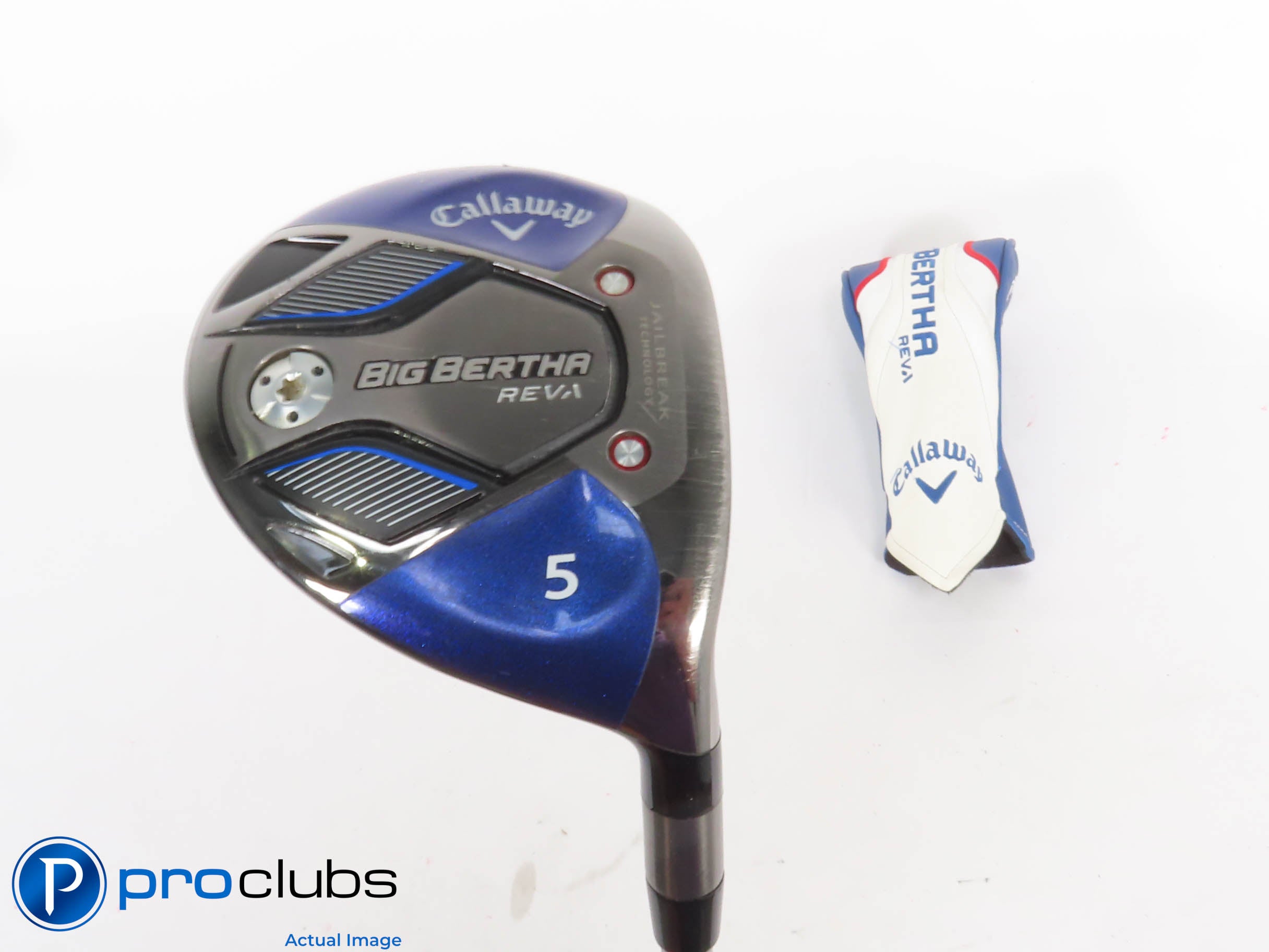 Ladies Callaway Big Bertha REVA 5 WOOD w/Cover - RCH 40 Ladies Flex - 433309
