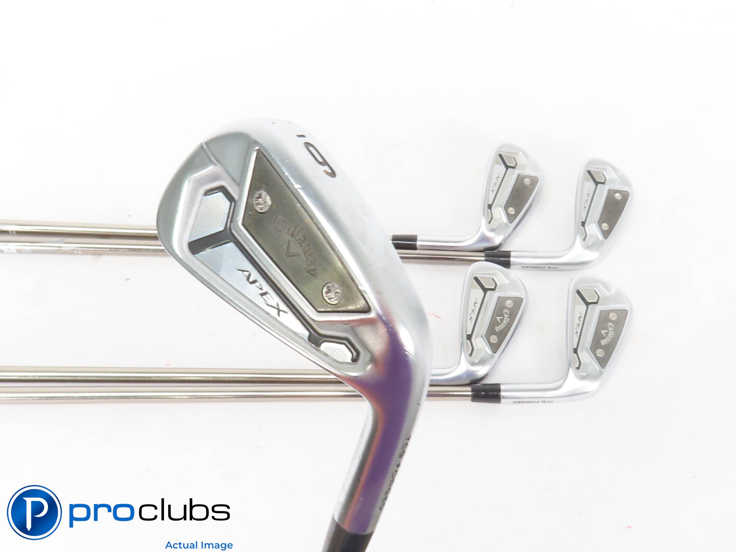 Nice Callaway '21 APEX TCB 6-PW IRON SET - Recoil 110 Stiff Flex Graphite 436006