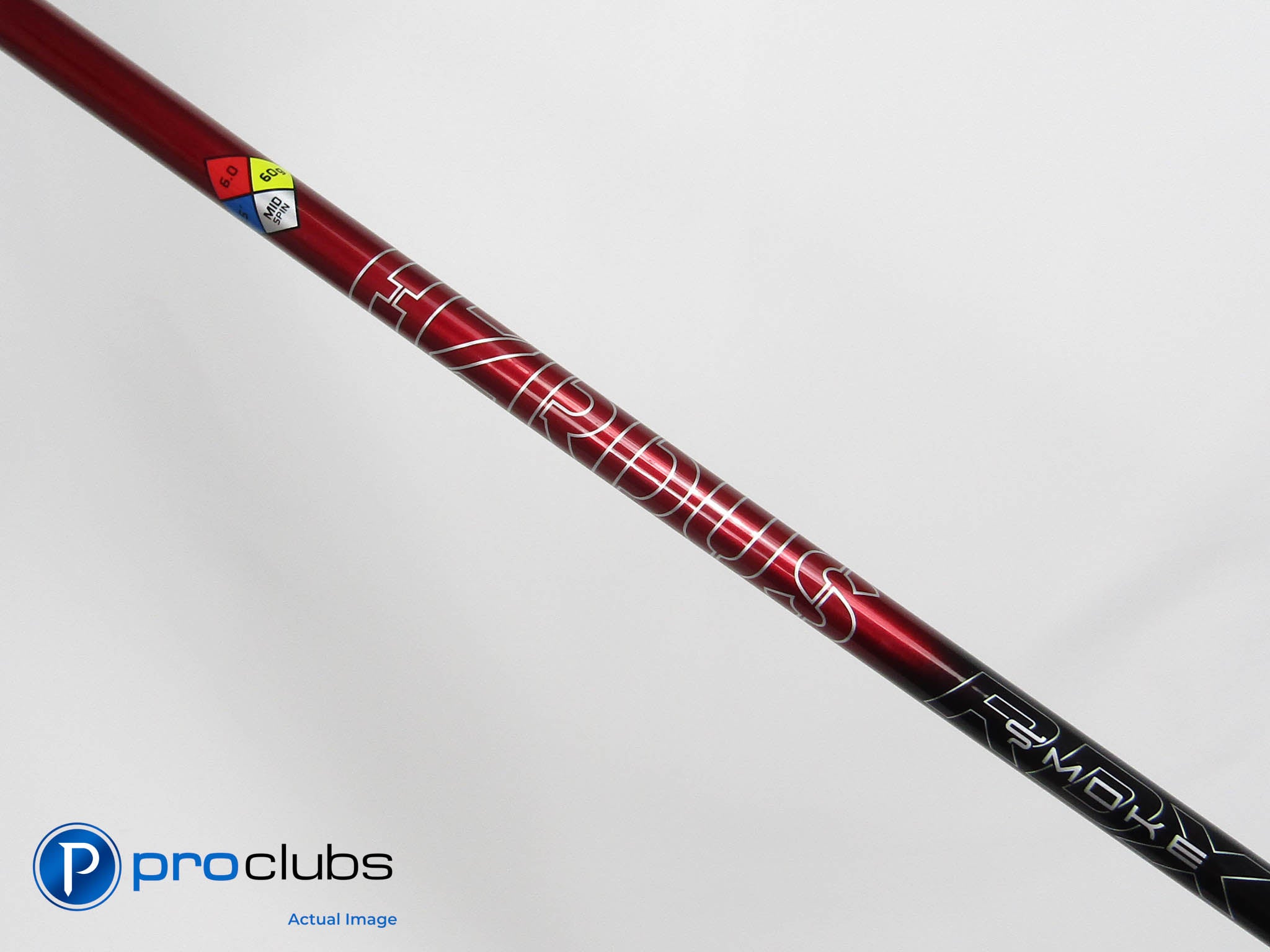 HZRDUS SMOKE RDX Red 60 6.0 Stiff Flex Driver Shaft w/ TaylorMade Tip #424887