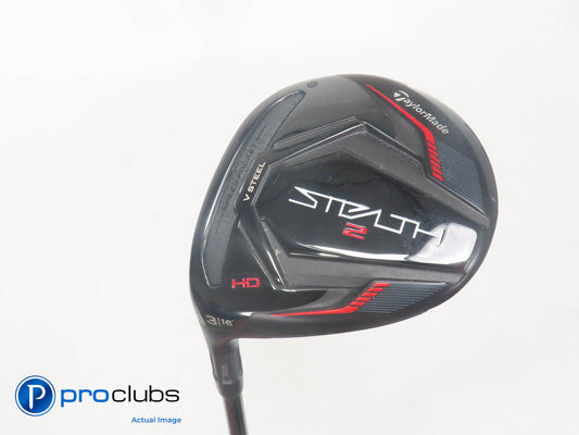 Left Handed TaylorMade Stealth 2 HD 16* 3 Wood - Accra FX 2.0 M5 X-Flex - 393838